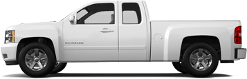 Chevrolet Silverado 1500 6.6 ft box Pickup Truck 2007-2013